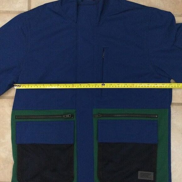 Levi Strauss & Co - Size Small - Colorblocked Blue & Green Winter Jacket - Picture 11 of 12